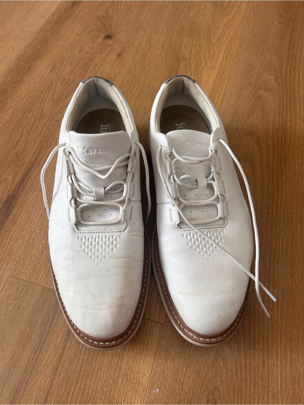 Puma Avant Tour White Leather Men's Golf Shoes